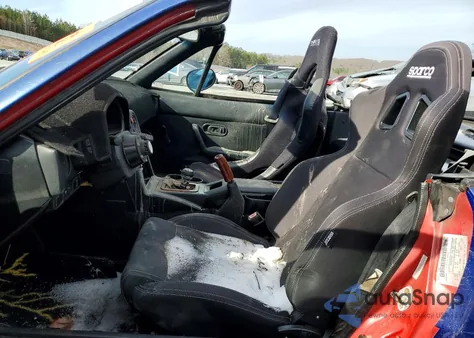 1991 Mazda Mx-5 Miata из США, поврежденный, VIN JM1NA3513M1235532